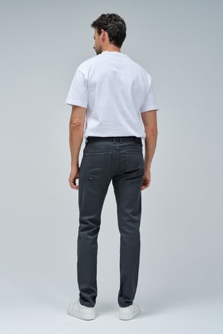 Pantalon slim - Gris foncé