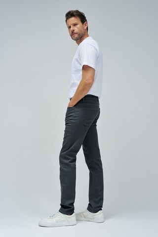 Pantalon slim - Gris foncé