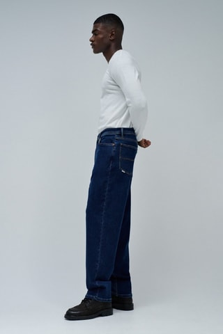 Jean loose - Bleu