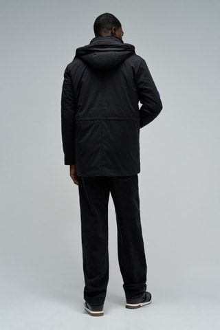 Parka à capuche - Noir