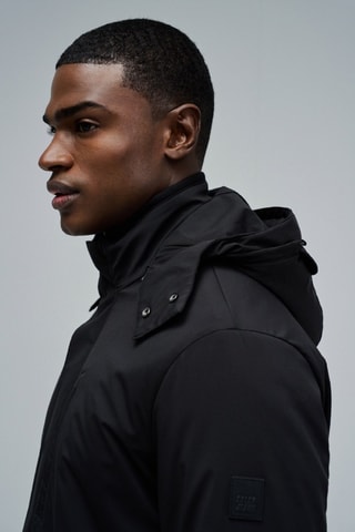 Parka à capuche - Noir