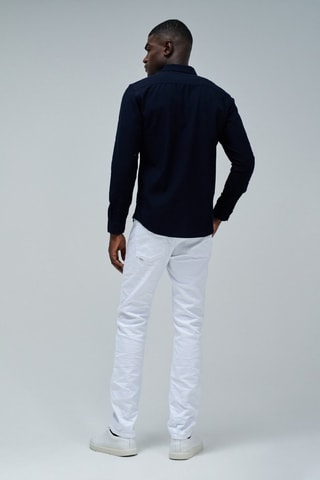 Chemise slim - Bleu foncé