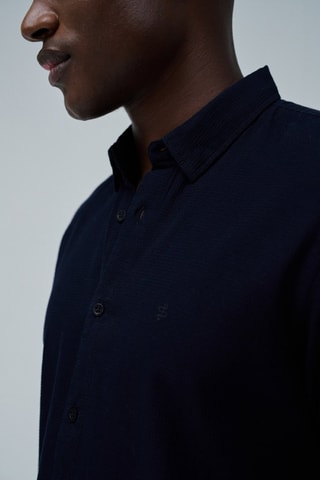 Chemise slim - Bleu foncé