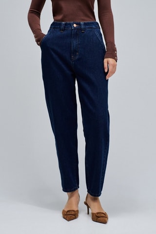 Jean slouchy - Bleu foncé