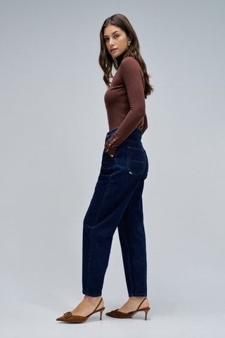 Jean slouchy - Bleu foncé