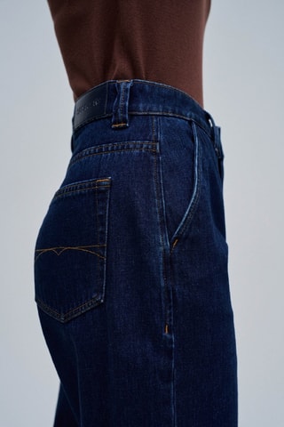 Jean slouchy - Bleu foncé