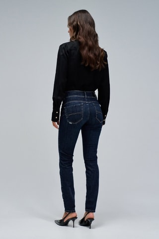 Jean skinny - Vert