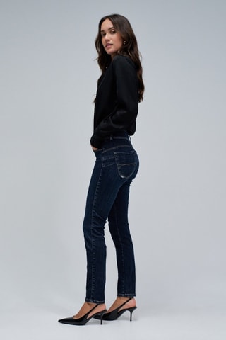 Jean skinny - Vert
