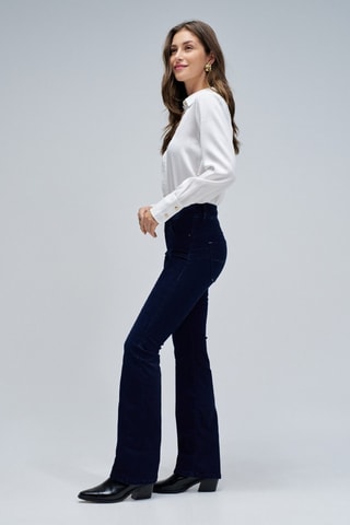 Jean bootcut - Bleu