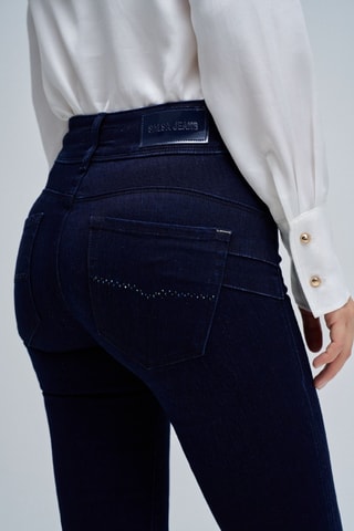 Jean bootcut - Bleu