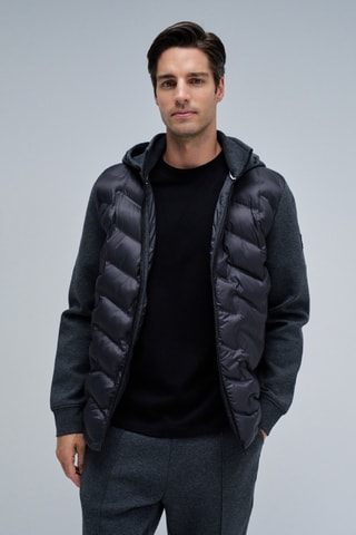 Veste à capuche - Gris foncé