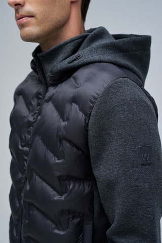 Veste à capuche - Gris foncé