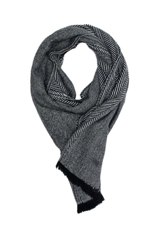 Echarpe en laine - Noir