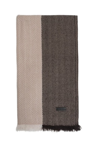Echarpe en laine - Marron