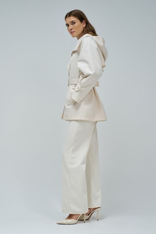 Trench à capuche - Beige