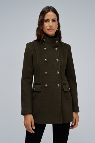 Manteau en laine - Marron