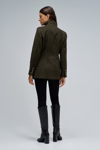 Manteau en laine - Marron