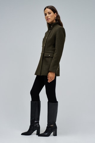 Manteau en laine - Marron