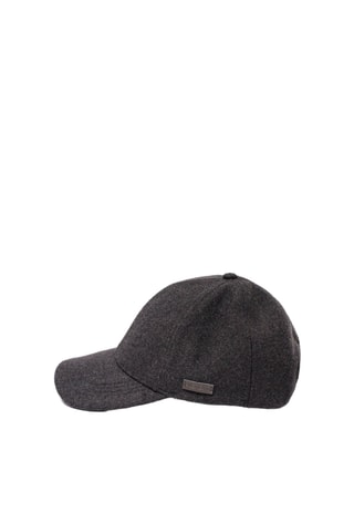 Casquette en laine - Marron foncé