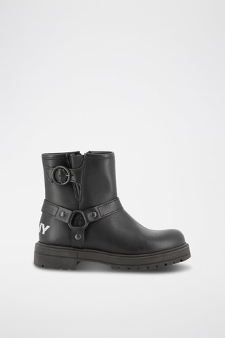 Stivaletti in pelle - Nero - DKNY