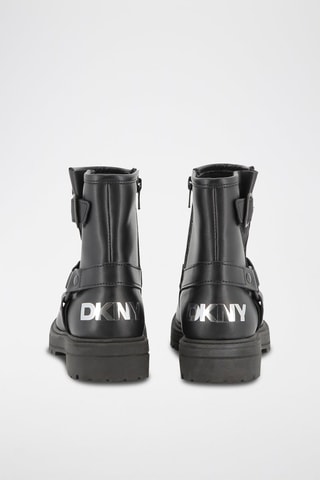 Stivaletti in pelle - Nero - DKNY