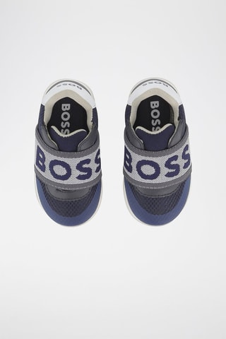 Slip-on in pelle - Navy - Boss