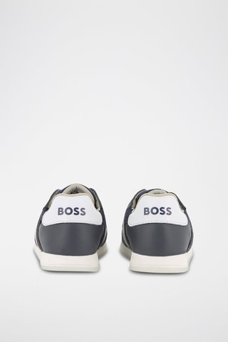 Slip-on in pelle - Navy - Boss