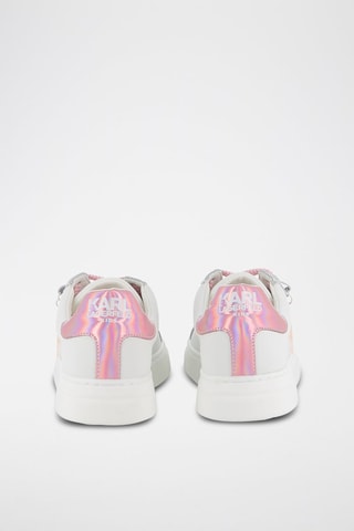 Baskets en cuir nappa - Blanc - Karl Lagerfeld