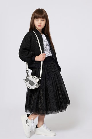 Baskets en cuir nappa - Blanc - Karl Lagerfeld