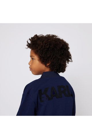 Cardigan - Navy - Karl Lagerfeld