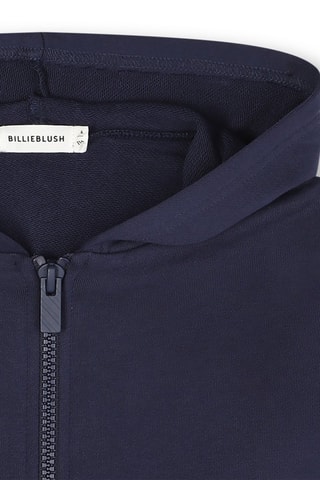 Felpa con cappuccio - Navy - Billieblush