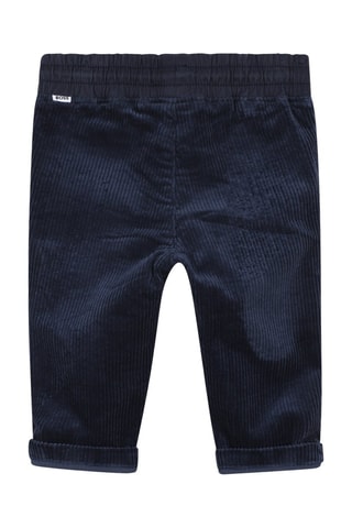 Pantalon en velours - Bleu marine - Boss