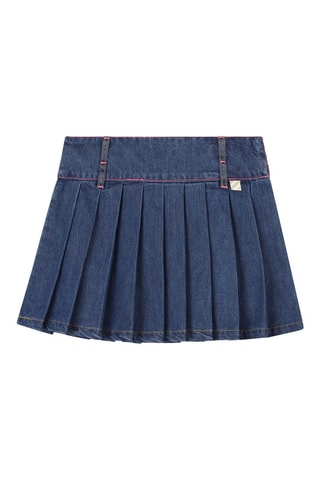 Jupe plissée - Bleu jean - Billieblush