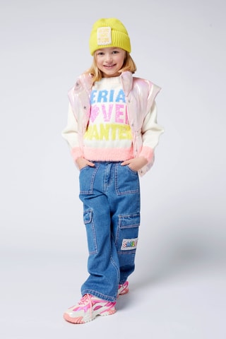 Pantaloni cargo - Denim - Billieblush