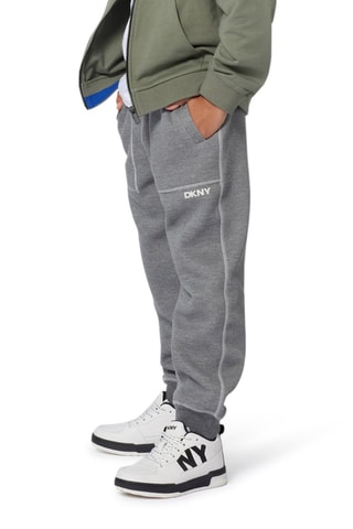 Pantaloni sportivi double face - Grigio - DKNY