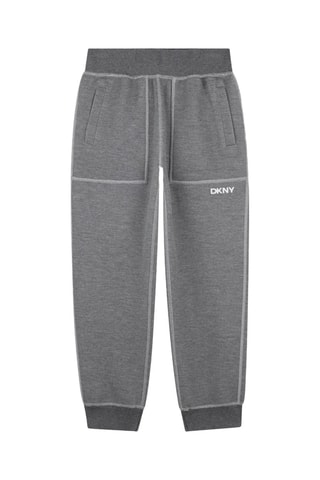 Pantaloni sportivi double face - Grigio - DKNY