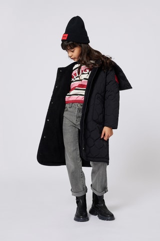 Parka à capuche - Noir - Hugo