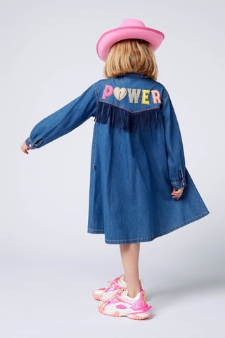 Robe chemise - Bleu jean - Billieblush