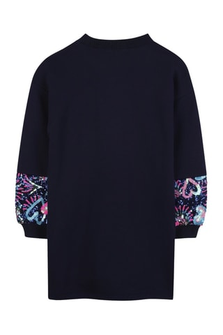 Robe sweat - Bleu marine - Billieblush