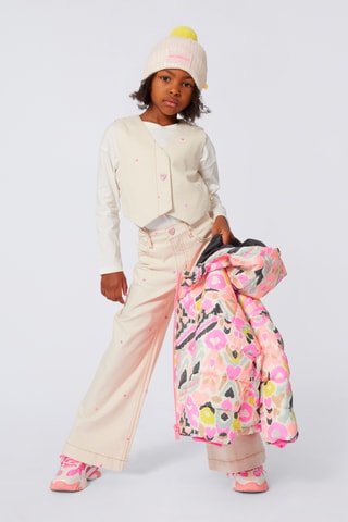 Doudoune à capuche - Rose - Billieblush