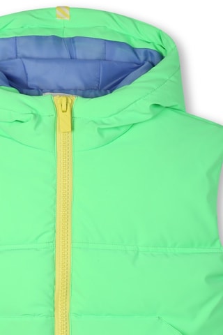 Doudoune sans manches à capuche - Vert - Billieblush