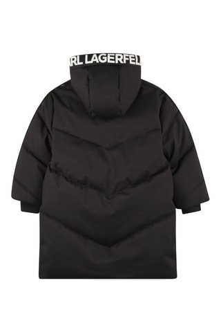 Piumino con cappuccio - Nero - - Karl Lagerfeld