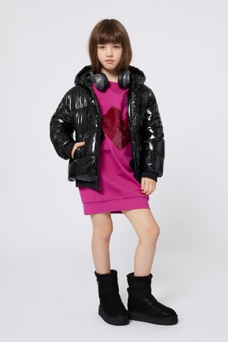 Doudoune à capuche - Noir - Karl Lagerfeld
