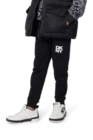 Piumino con cappuccio - Nero - DKNY