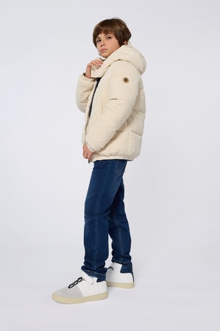 Piumino con cappuccio - Beige - Boss