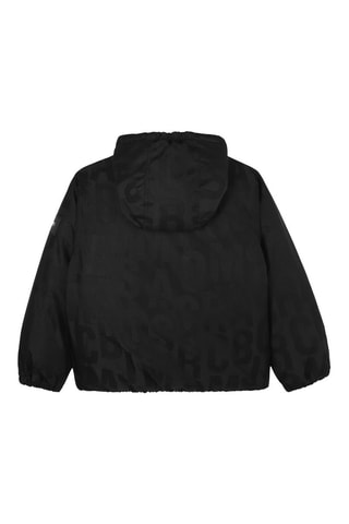 Piumino double face con cappuccio - Azzurro e nero - Marc Jacobs
