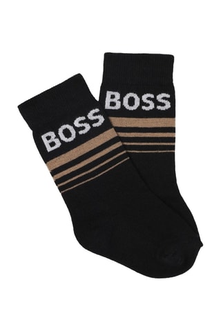 3 paia di calze - Bianco e nero - Boss