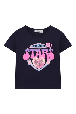 T-shirt - Bleu marine - Billieblush