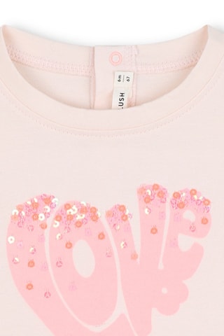T-shirt - Rosa chiaro - Billieblush