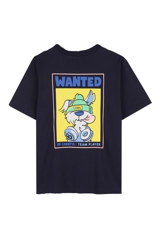 T-shirt - Bleu marine - Billieblush